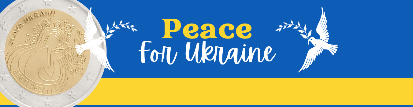 2 euro Estónia - Paz pela Ucrânia